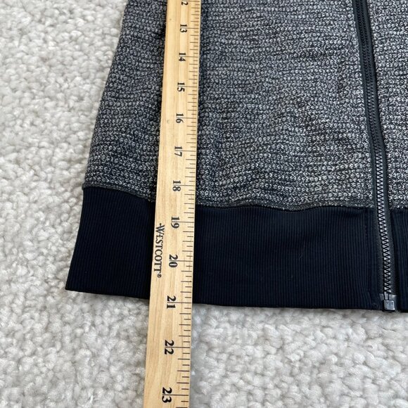 Lululemon Be Present Full Zip Cowl Neck Jacket Womens 6 - Picture 9 of 11